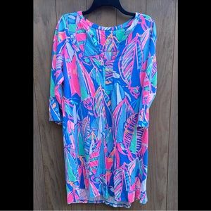 Lilly Pulitzer Ali Dress Out to Sea L